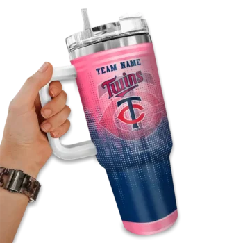 personalized minnesota twins gradient dots navy curved tumbler fashion forward 1.webp