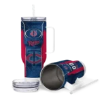 personalized minnesota twins hexagon armor navy curved tumbler best selling 1.webp