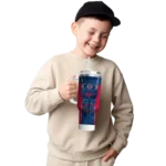 personalized minnesota twins hexagon armor navy curved tumbler best selling 1.webp