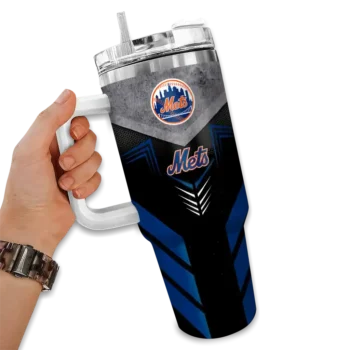 personalized new york mets arrow armor blue black curved tumbler fashion forward 1.webp