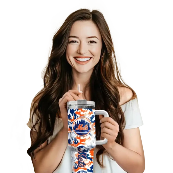 personalized new york mets camo mashup blue white curved tumbler premium grade 1.webp