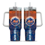 personalized new york mets chevron stripe blue curved tumbler best selling 1.webp