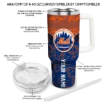 personalized new york mets chevron stripe blue curved tumbler best selling 1.webp