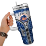 personalized new york mets leopard zipper blue curved tumbler best selling 1.webp