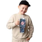 personalized new york yankees bold diamonds navy curved tumbler best selling 1.webp