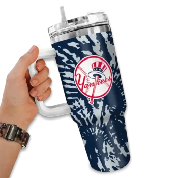 personalized new york yankees burst swirl navy curved tumbler fashion forward 1.webp