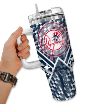 personalized new york yankees chevron angle navy curved tumbler fashion forward 1.webp