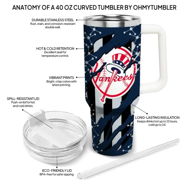 personalized new york yankees claw cut navy black curved tumbler new arrival 1.webp