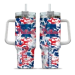 personalized philadelphia phillies camo mashup blue white curved tumbler best selling 1.webp