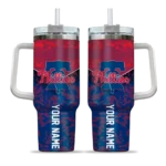 personalized philadelphia phillies chevron stripe blue curved tumbler best selling 1.webp