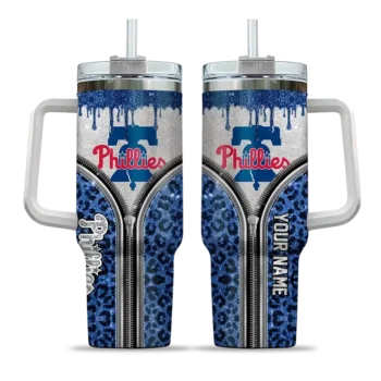 personalized philadelphia phillies leopard zipper blue curved tumbler best selling 1.webp