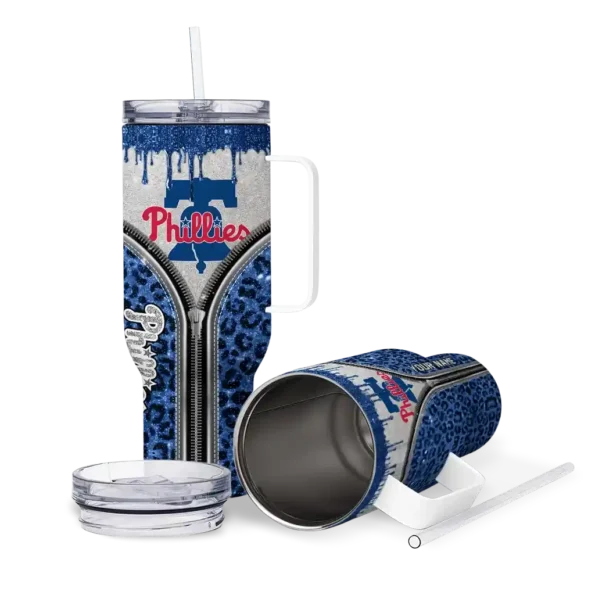 personalized philadelphia phillies leopard zipper blue curved tumbler high quality 1.webp