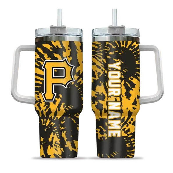 personalized pittsburgh pirates burst swirl black curved tumbler best selling 1.webp