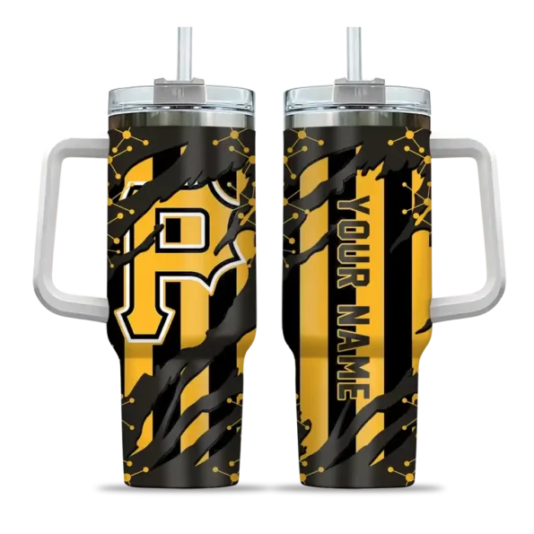 personalized pittsburgh pirates claw cut black curved tumbler best selling 1.webp