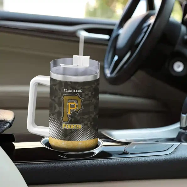 personalized pittsburgh pirates geometric prism black curved tumbler trendy 1.webp