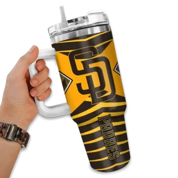 personalized san diego padres chevron layers brown curved tumbler fashion forward 1.webp