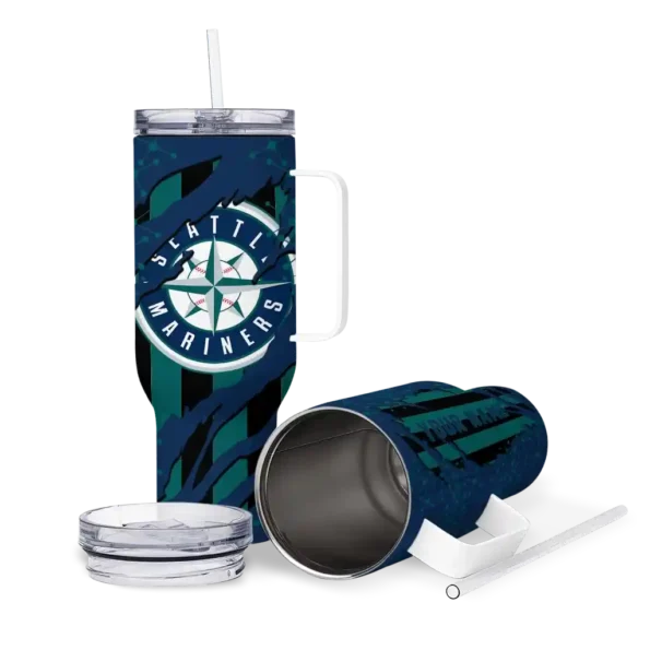 personalized seattle mariners claw cut navy blue black curved tumbler high quality 1.webp