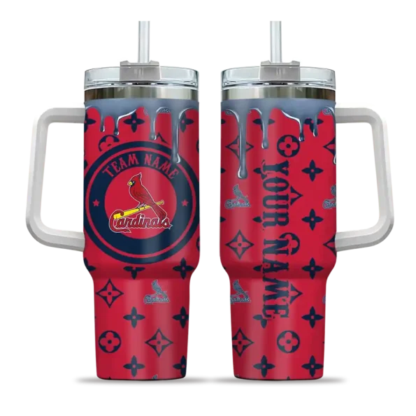 personalized st louis cardinals bullseye drips red curved tumbler best selling 1.webp