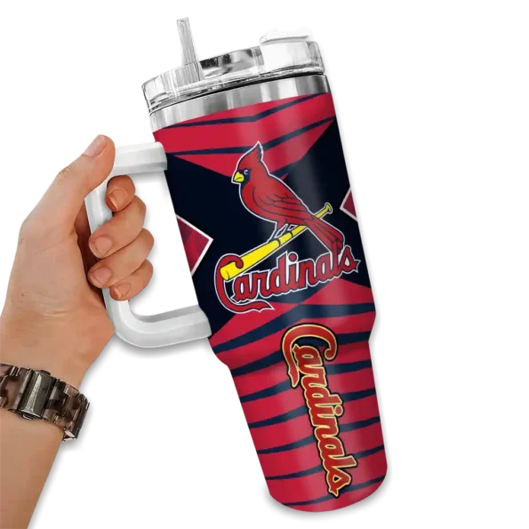 personalized st louis cardinals chevron layers red curved tumbler fashion forward 1.webp