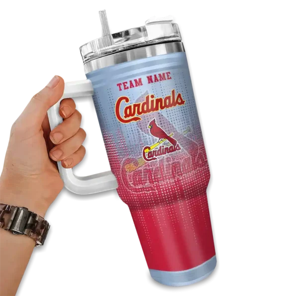 personalized st louis cardinals gradient dots red curved tumbler fashion forward 1.webp