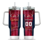 personalized st louis cardinals hexagon armor red curved tumbler best selling 1.webp