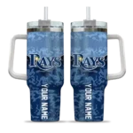 personalized tampa bay rays chevron stripe navy curved tumbler best selling 1.webp