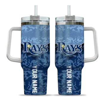 personalized tampa bay rays chevron stripe navy curved tumbler best selling 1.webp
