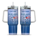 personalized toronto blue jays gradient dots blue curved tumbler best selling 1.webp