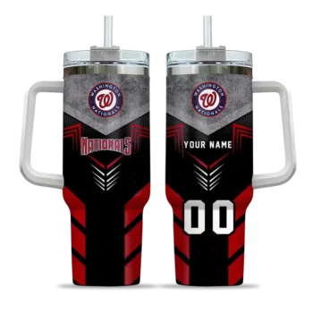 personalized washington nationals arrow armor red black curved tumbler best selling 1.webp