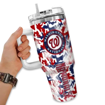personalized washington nationals camo mashup red white curved tumbler fashion forward 1.webp