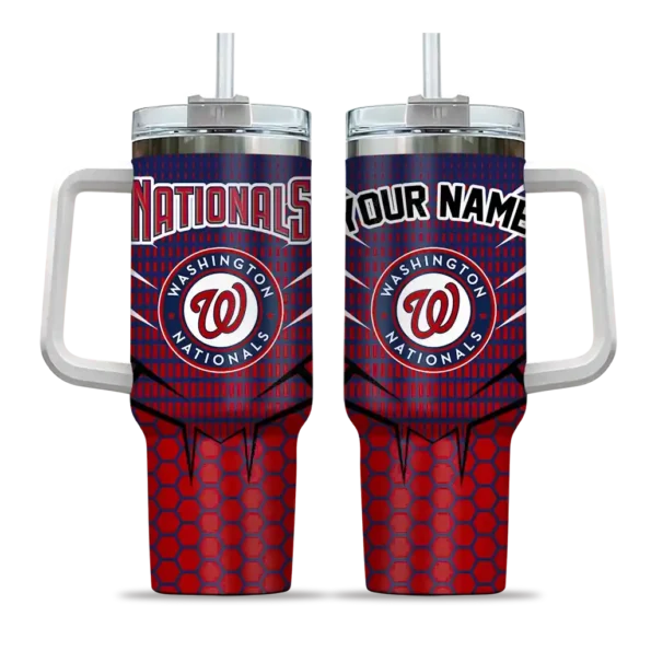 personalized washington nationals hex texture red curved tumbler best selling 1.webp