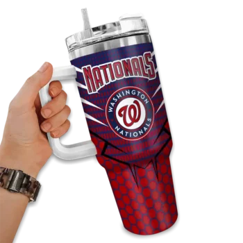 personalized washington nationals hex texture red curved tumbler fashion forward 1.webp