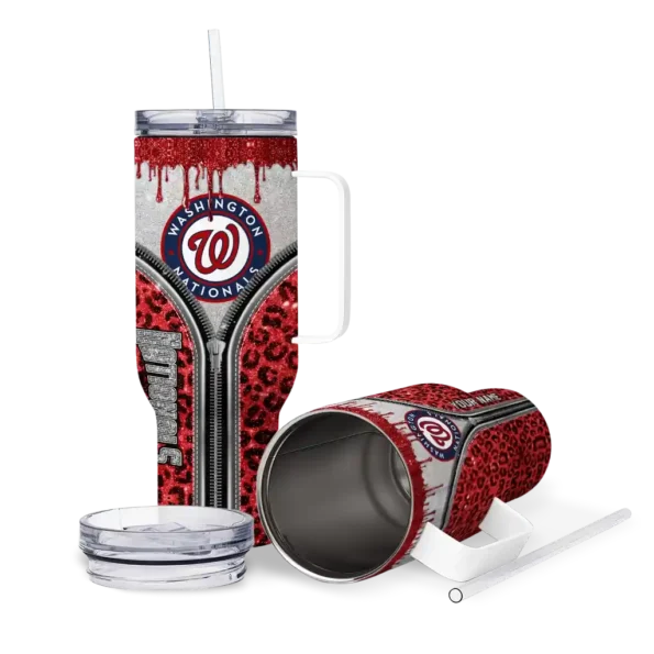 personalized washington nationals leopard zipper red curved tumbler high quality 1.webp
