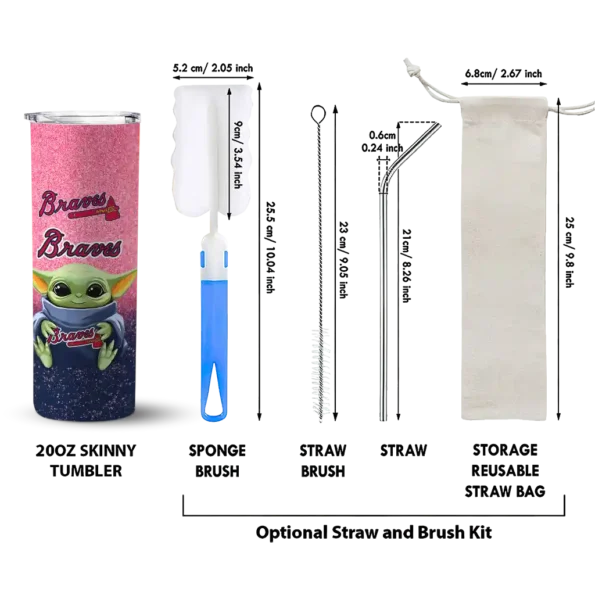 atlanta braves yoda smile navy skinny tumbler new arrival.webp