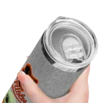 baltimore orioles yoda smile orange skinny tumbler best selling.webp