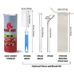 boston red sox yoda smile red skinny tumbler best selling 3.webp