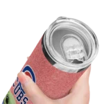 chicago cubs yoda smile blue skinny tumbler best selling.webp