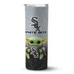 chicago white sox yoda smile black skinny tumbler best selling.webp