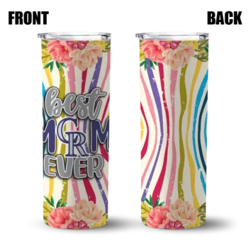 colorado rockies flower cluster skinny tumbler fashion forward.webp