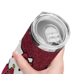 custom arizona diamondbacks hello kitty red black skinny tumbler best selling 2.webp