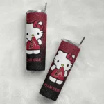 custom arizona diamondbacks hello kitty red black skinny tumbler best selling 2.webp