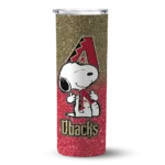 custom arizona diamondbacks snoopy attitude red skinny tumbler best selling.webp