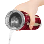 custom arizona diamondbacks stacked diamond red skinny tumbler best selling.webp