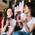 custom arizona diamondbacks stacked diamond red skinny tumbler best selling.webp