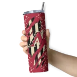 custom arizona diamondbacks star pop red black skinny tumbler best selling 1.webp