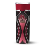 custom arizona diamondbacks superman emblem red black skinny tumbler best selling.webp