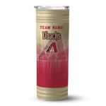 custom arizona diamondbacks swirl texture red skinny tumbler best selling.webp