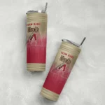 custom arizona diamondbacks swirl texture red skinny tumbler best selling.webp