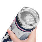 custom atlanta braves snoopy dog navy white skinny tumbler best selling 1.webp