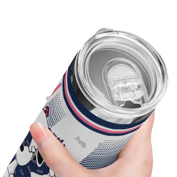 custom atlanta braves snoopy dog navy white skinny tumbler high quality.webp